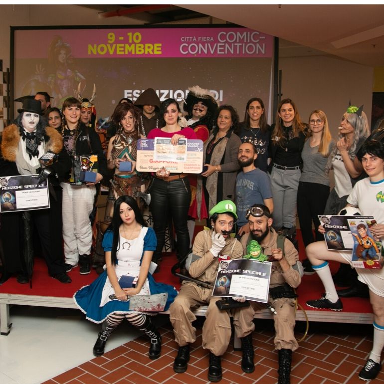 Vincitori del Contest Cosplay di Città Fiera Comic Convention 2019